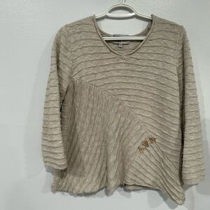 Habitat Beige Knit Top